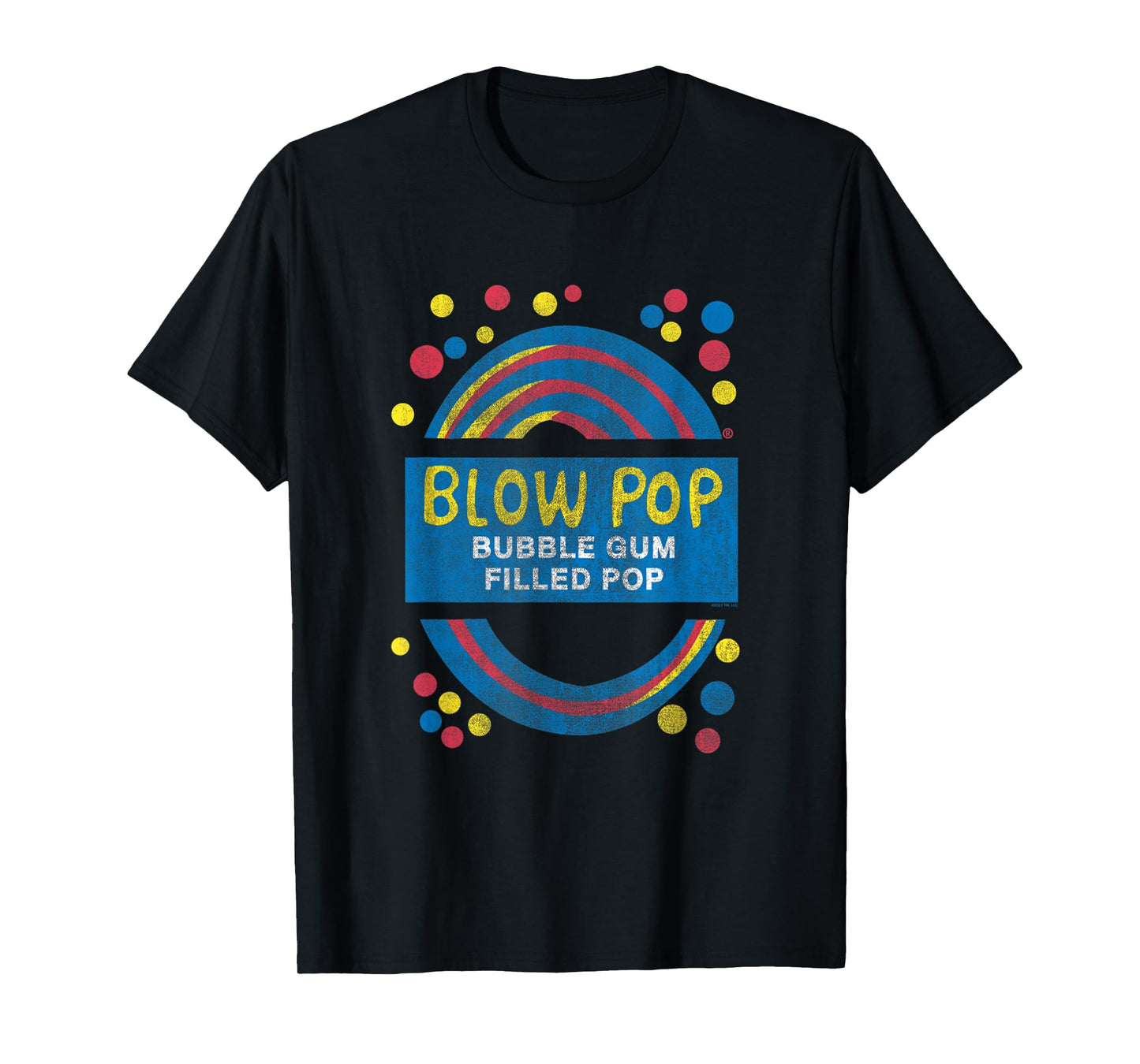 Charms Blow Pop Retro Wrapper Logo Sucker Candy T-Shirt