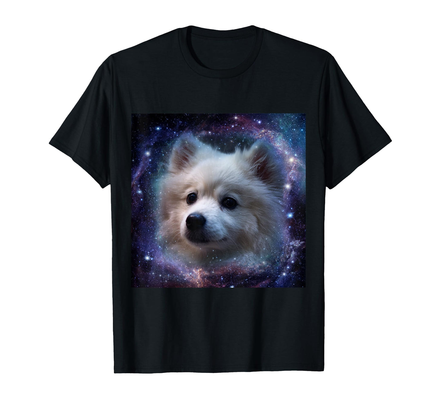 American Eskimo Dog Space T-Shirt