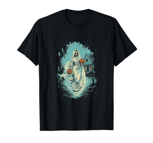 Ghost Bride / La Llorona by Haunted Horror Halloween T-Shirt