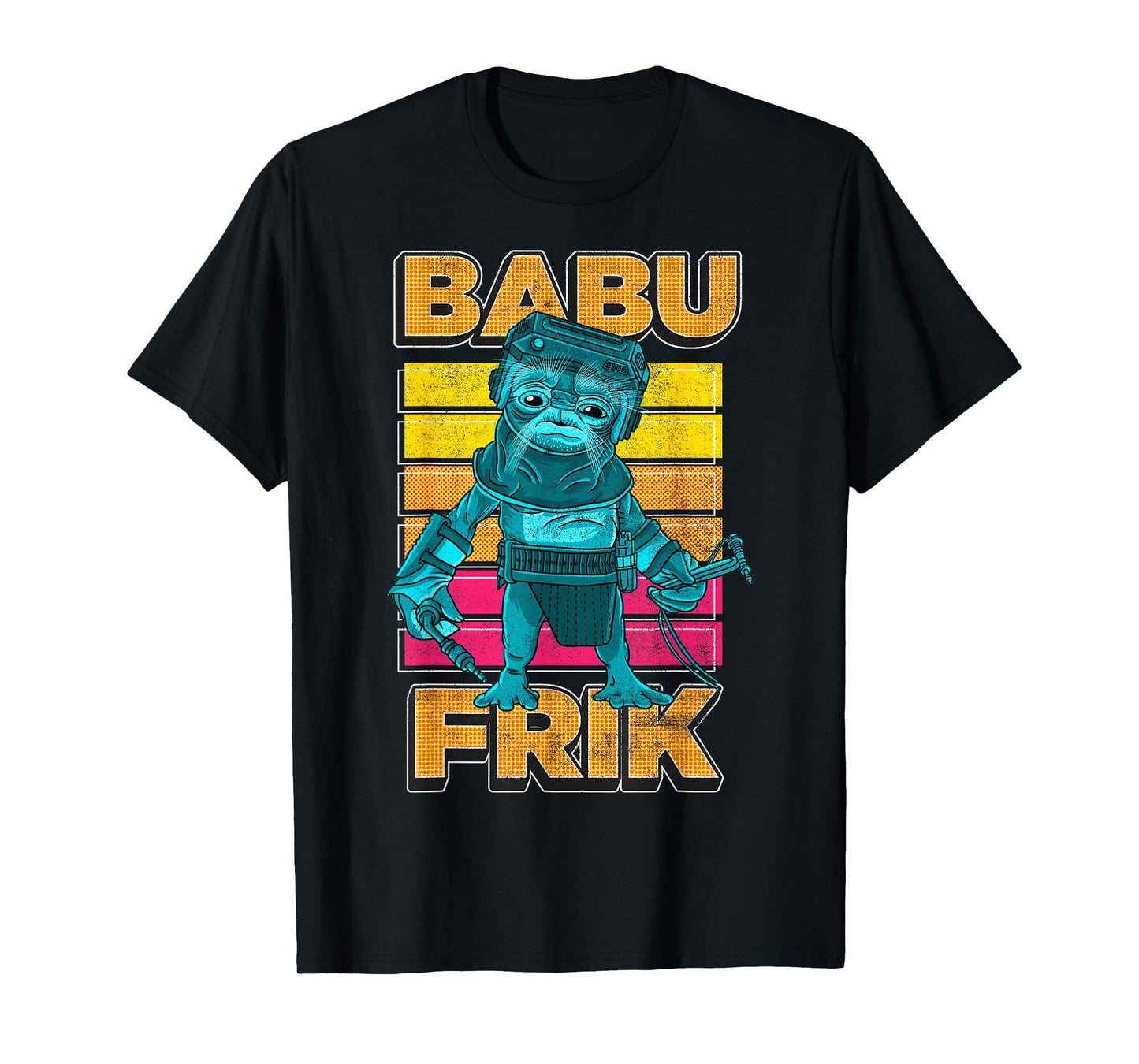 Star Wars The Rise Of Skywalker Babu Frik Pop Art Portrait T-Shirt