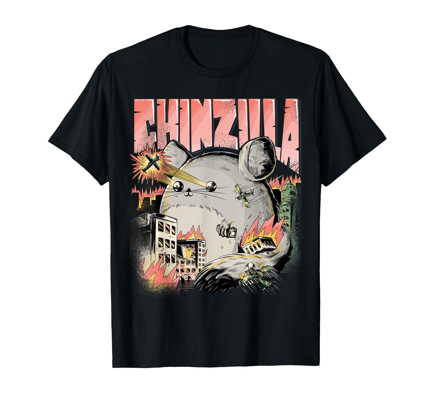 Funny Chinzilla Funny Chinchilla for Chinchilla Holder T-Shirt