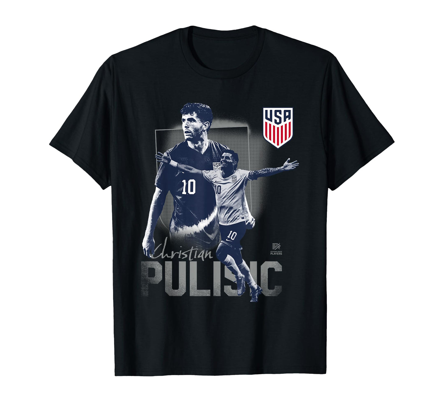 Officially Licensed USA Soccer USMNT Gear, Christian Pulisic T-Shirt