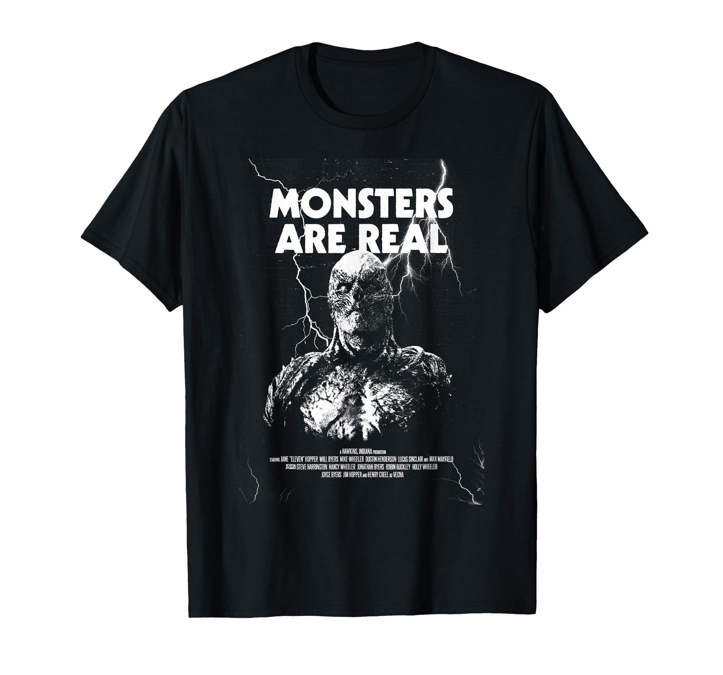 Stranger Things Season 5 Monsters are Real Vecna Poster T-Shirt