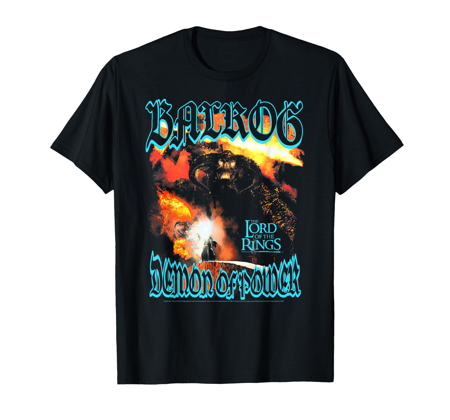 Lord of the Rings: Fellowship of the Ring Balrog Band T-Shirt