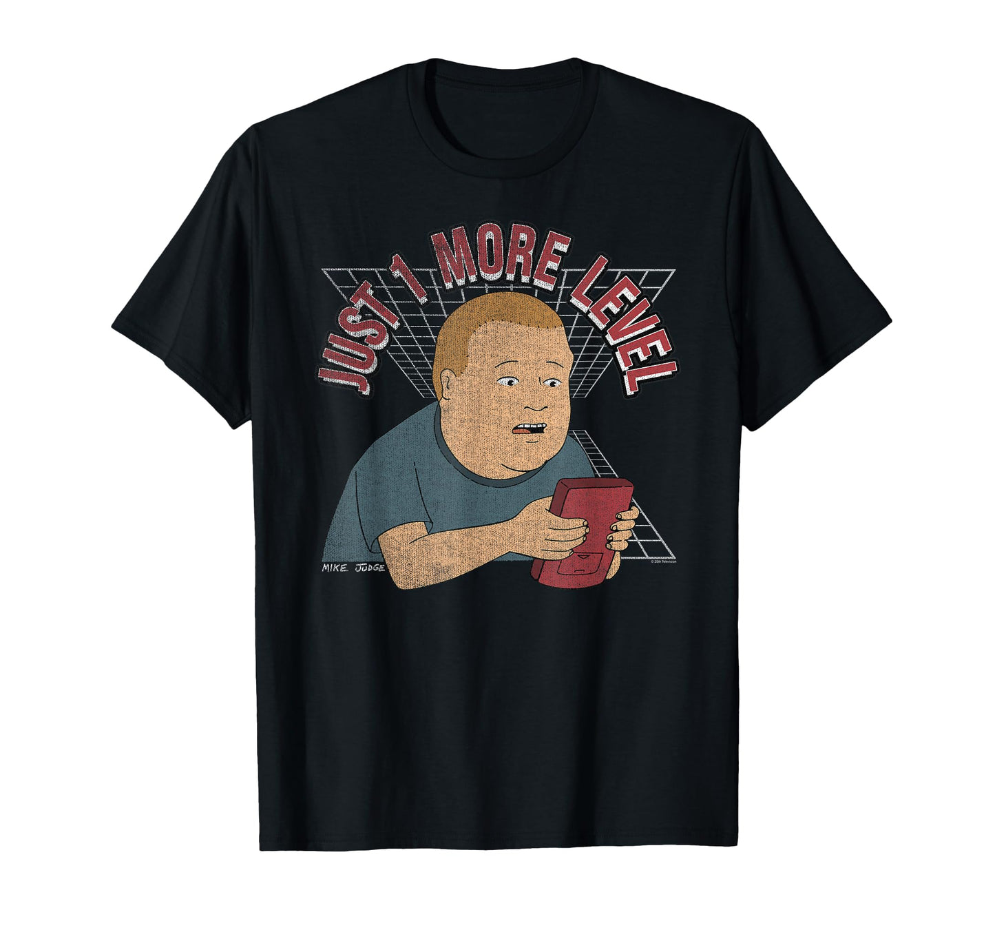 King of the Hill Bobby Hill Gamer Just 1 More Level Cartoon T-Shirt
