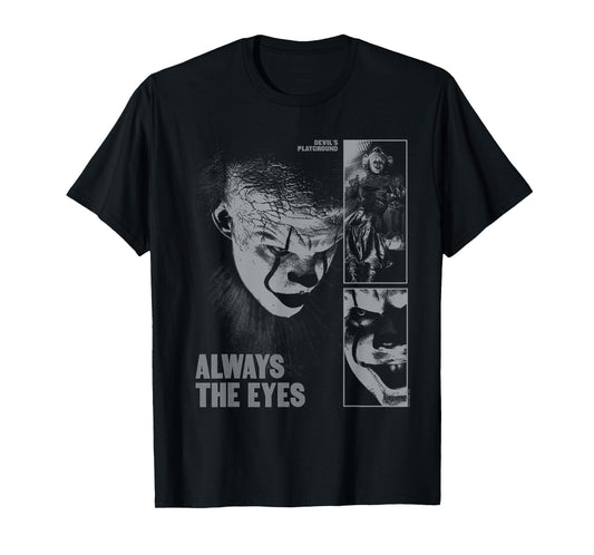 IT: Welcome to Derry Always The Eyes Pennywise Horror TV T-Shirt