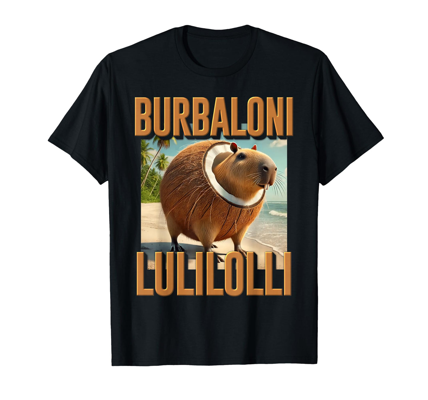 Burbaloni Luliloli AI Monster Italian Brainrot Kids Boys T-Shirt