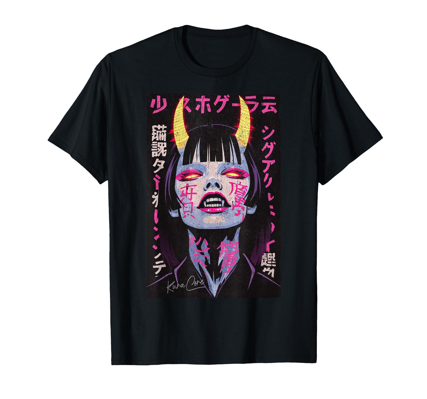 Japan Streetwear Cyberpunk Y2K Techwear Retro Manga Anime T-Shirt