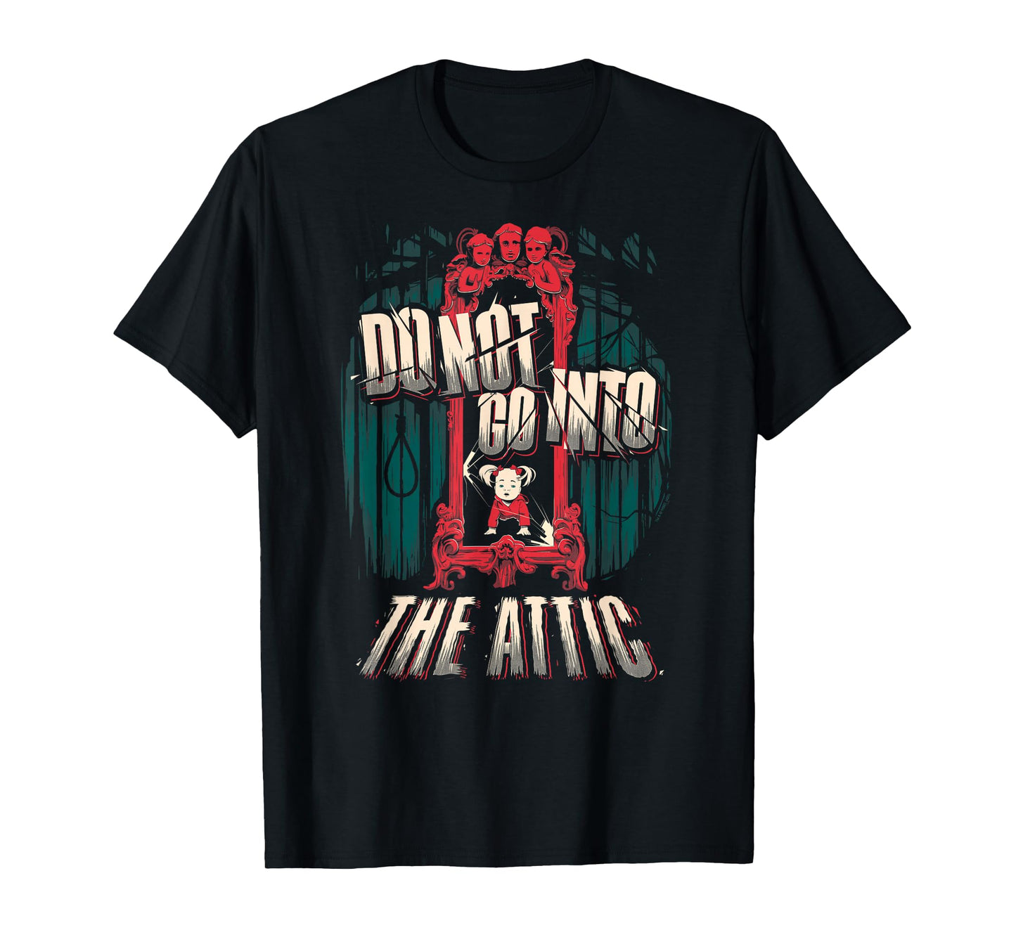 The Conjuring: Last Rites Haunted Attic Horror Movie T-Shirt