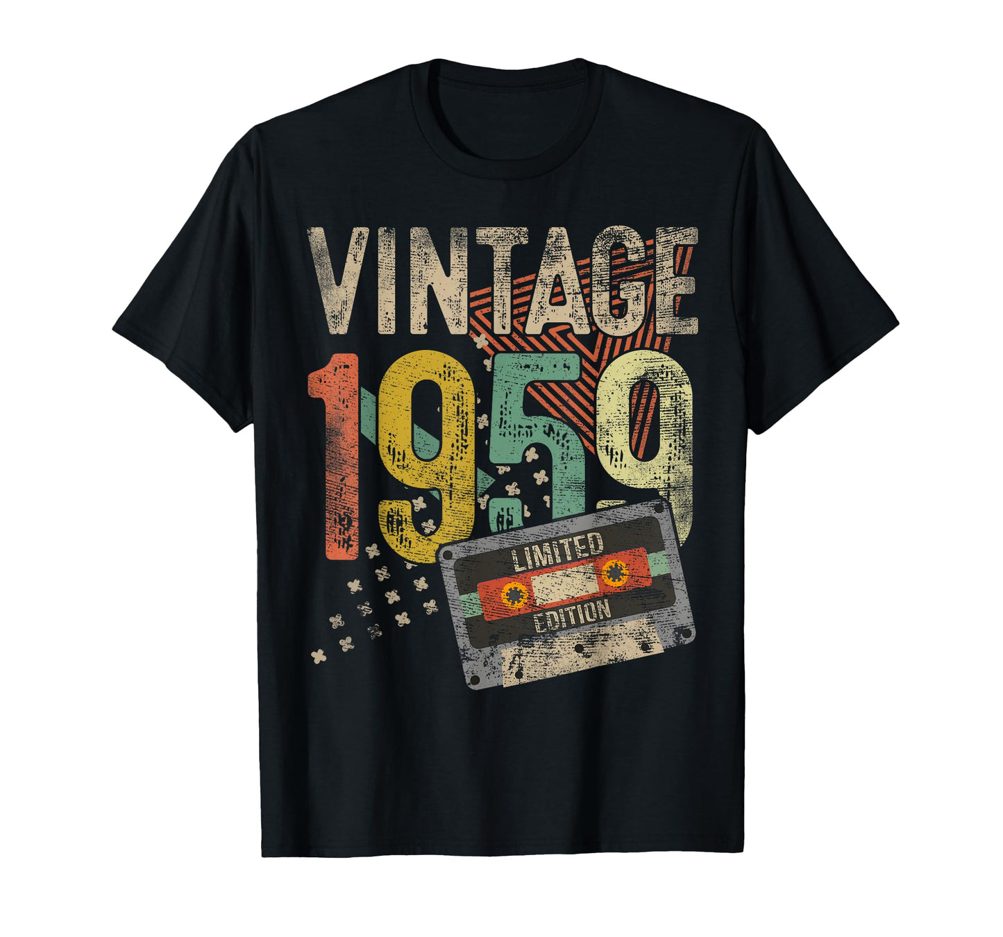Vintage 1959 66th Birthday Gifts For Men Women 66 Year Old T-Shirt