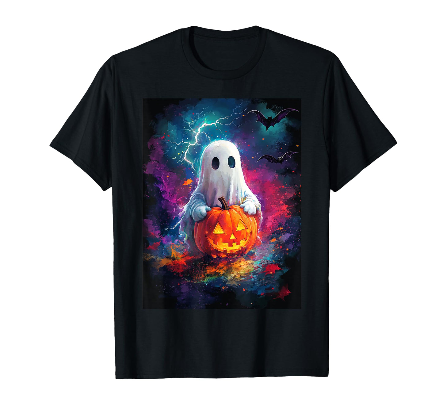 Halloween Girls Design Boys Ghost Pumpkin Kids Halloween T-Shirt