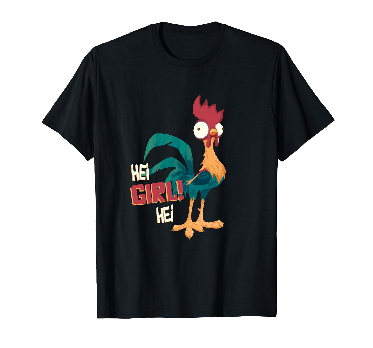 Disney Moana Hei Hei Chicken Hei Girl Hei Long Sleeve T-Shirt