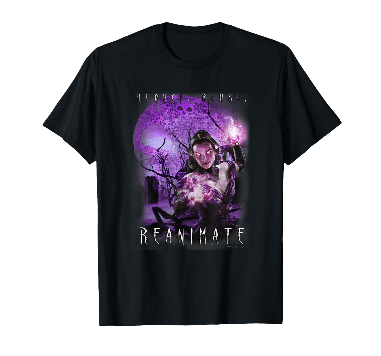 Magic: The Gathering Reduce Reuse Reanimate Liliana Vess T-Shirt