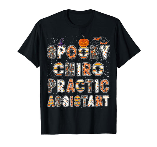 Spooky Chiropractic Assistant Halloween Costume 2022 Tee T-Shirt