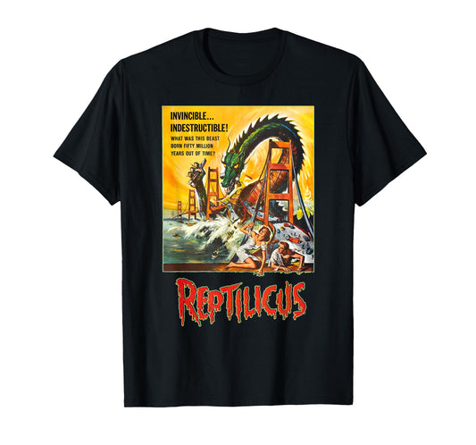 Reptilicus Giant Monster Horror T-Shirt