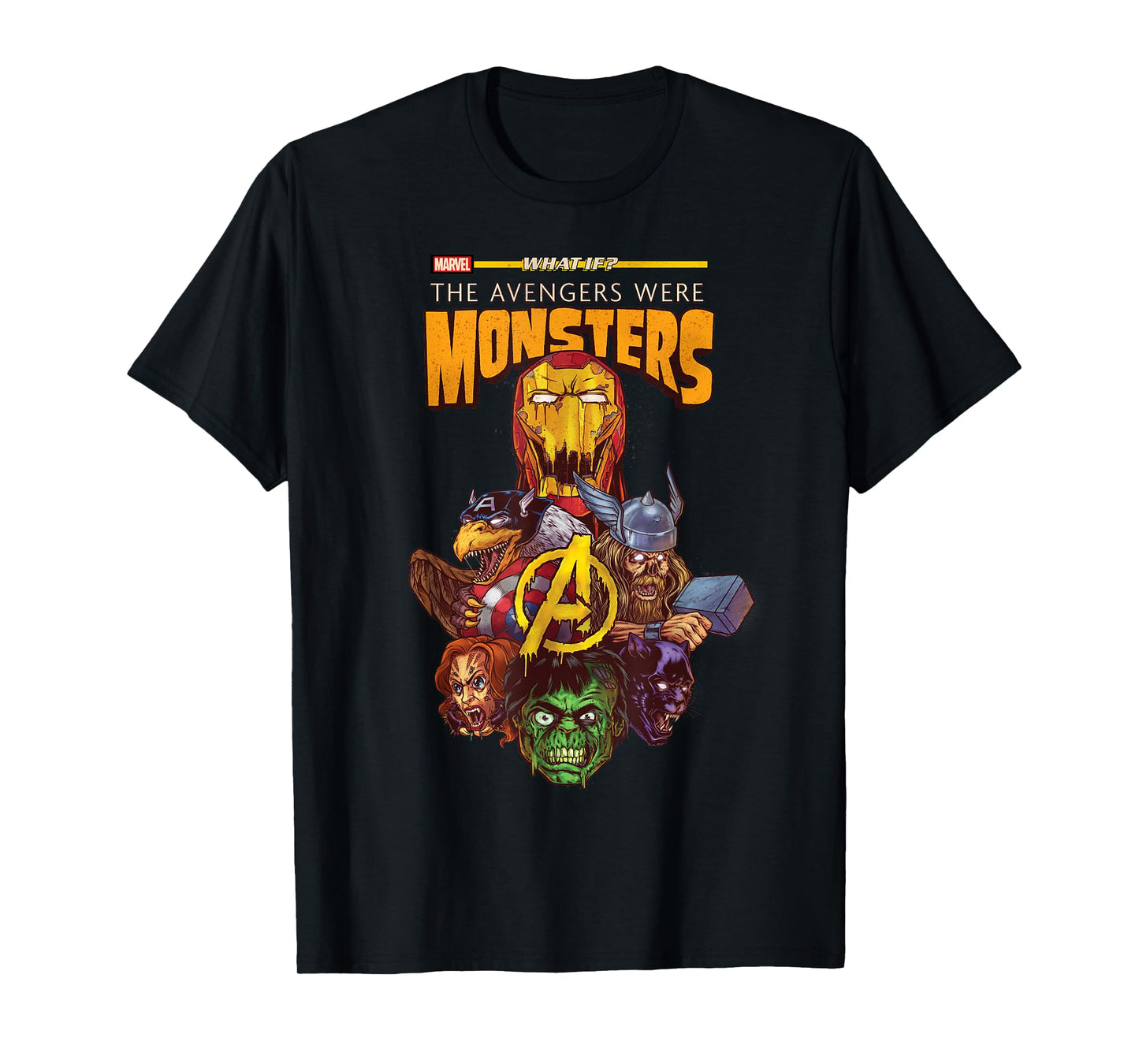 Marvel What If The Avengers Were Monsters T-Shirt