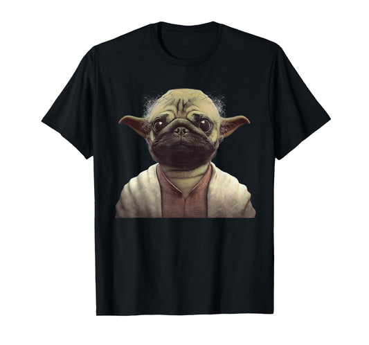 Pugoda Star Alien Pug Dog Great Gift Idea T-Shirt for Men Women Kids