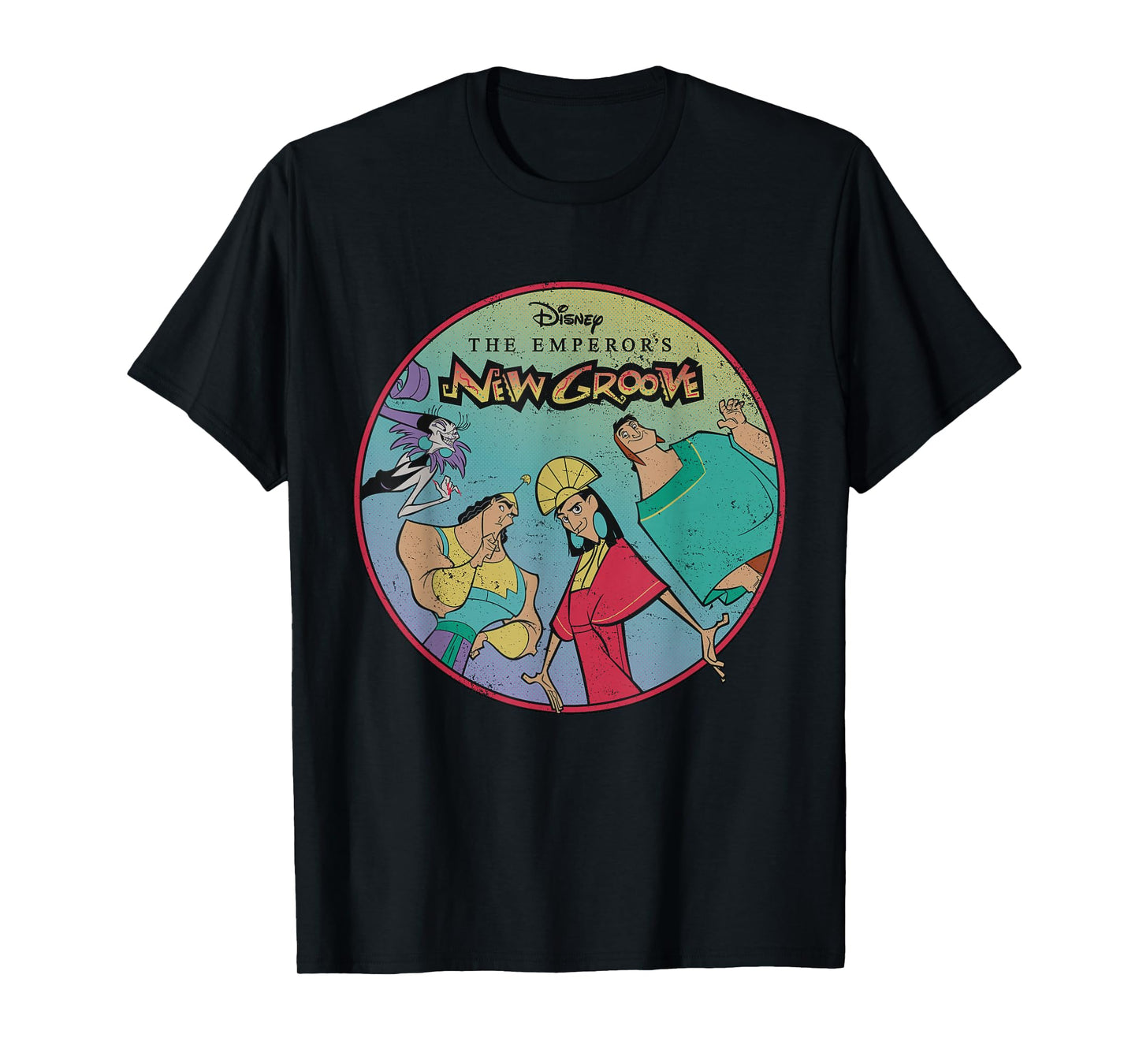 Disney The Emperors New Groove Characters T-Shirt T-Shirt