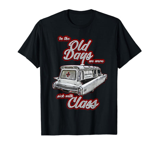 Miller,Meteor,Hotrod,Classic Ambulance car,Hearse1950s,1960s T-Shirt
