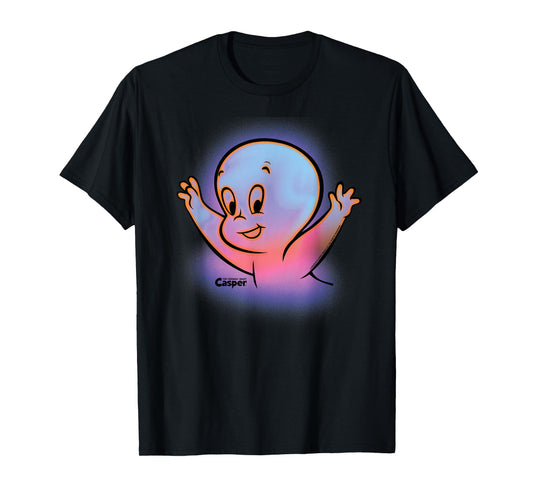 Casper the Friendly Ghost Halloween Retro Glow T-Shirt