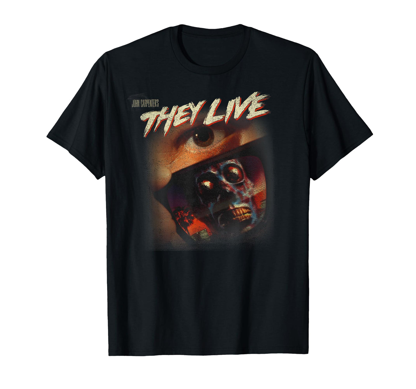 They Live Faded Poster T-Shirt