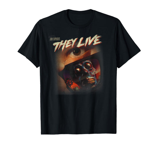 They Live Faded Poster T-Shirt