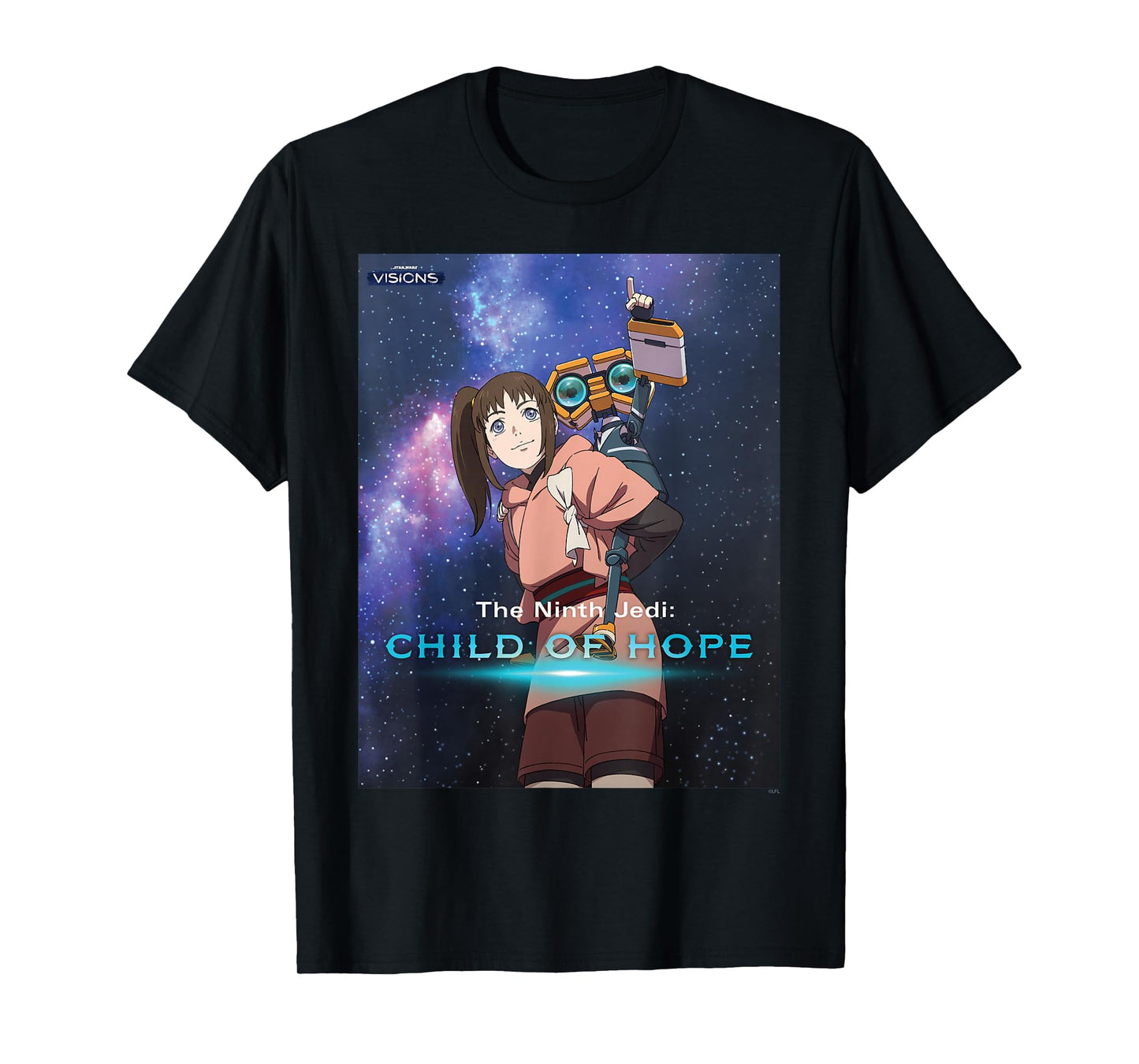Star Wars Visions Volume 3 The Ninth Jedi: Child of Hope T-Shirt