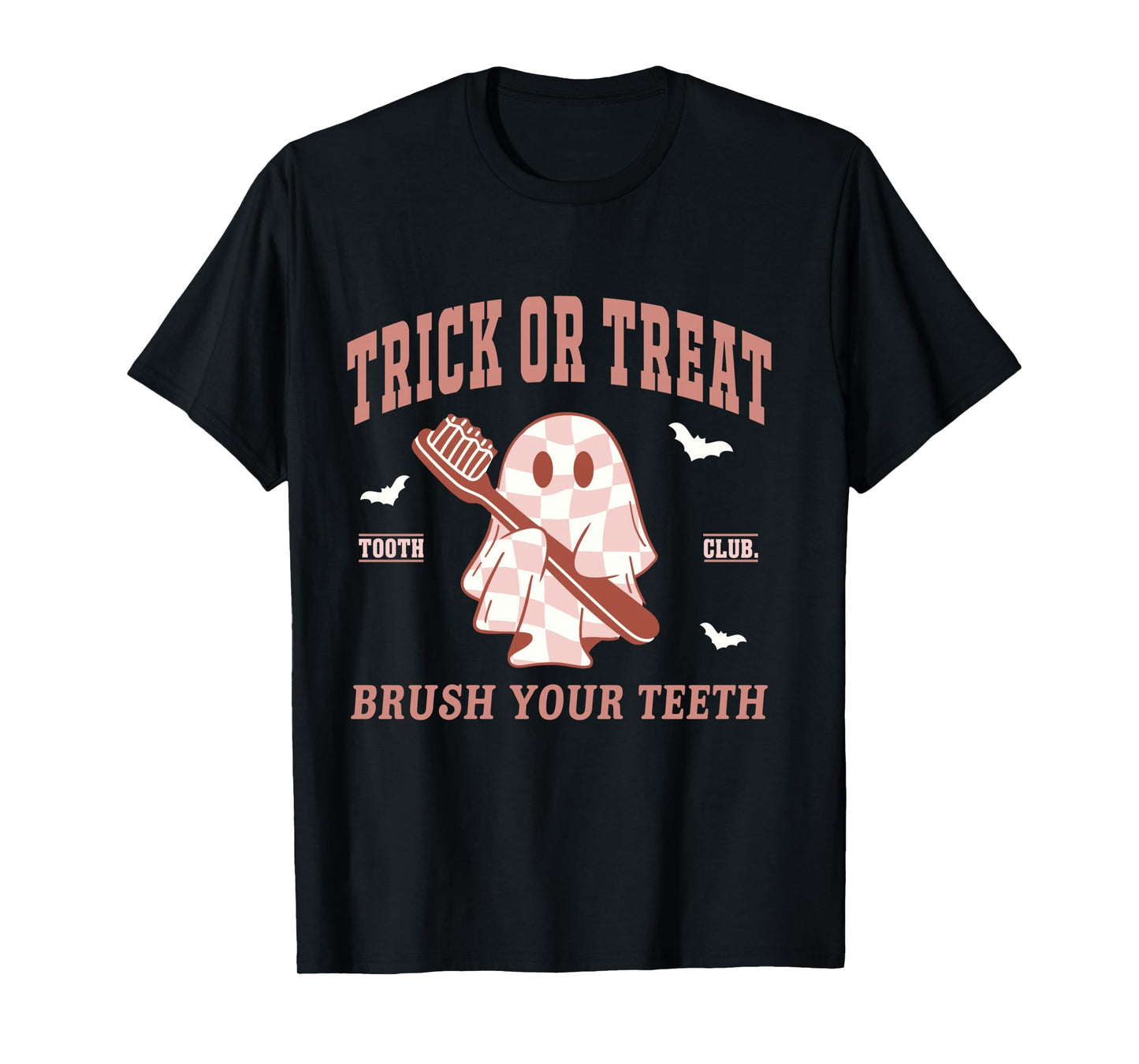 Trick Or Treat Dentist Ghost Dental Hygienist Halloween Fall Long Sleeve T-Shirt