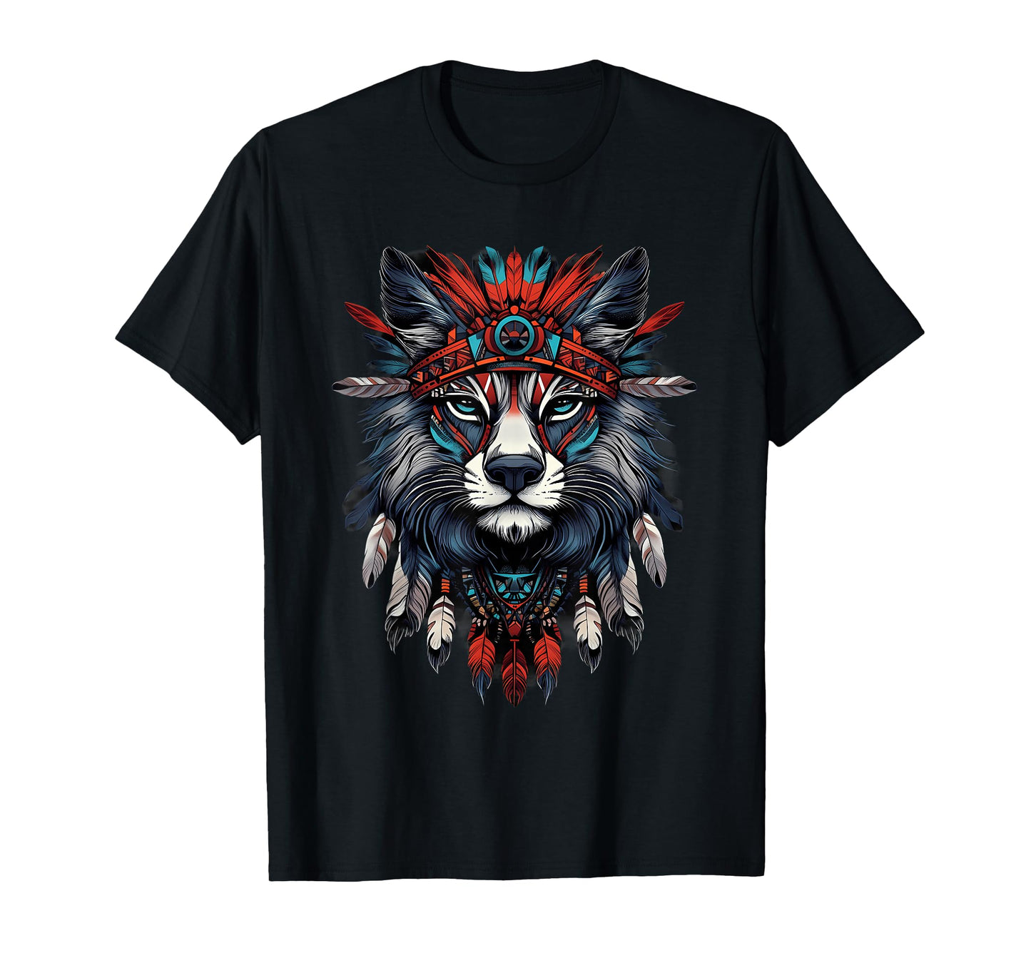Native American Wolf Indian Tribe Native American Pride T-Shirt