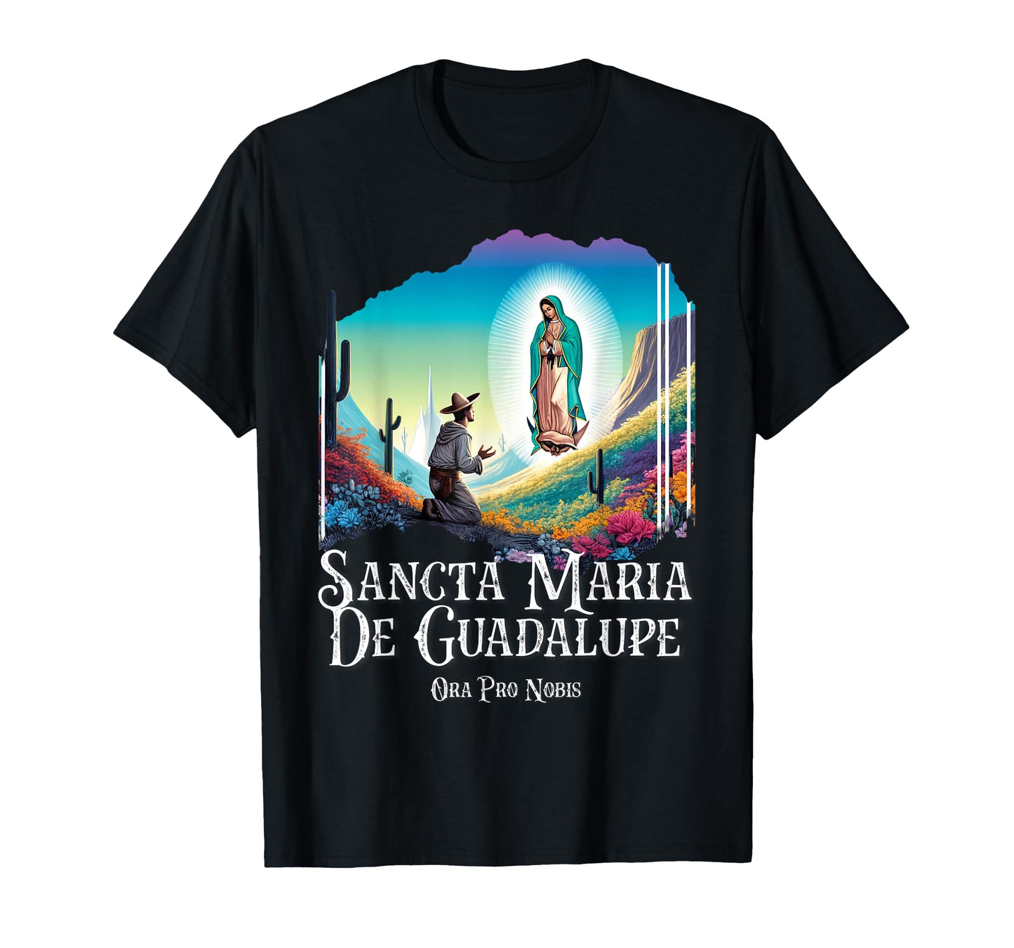 Our Lady Of Guadalupe Marian Catholic T-Shirt