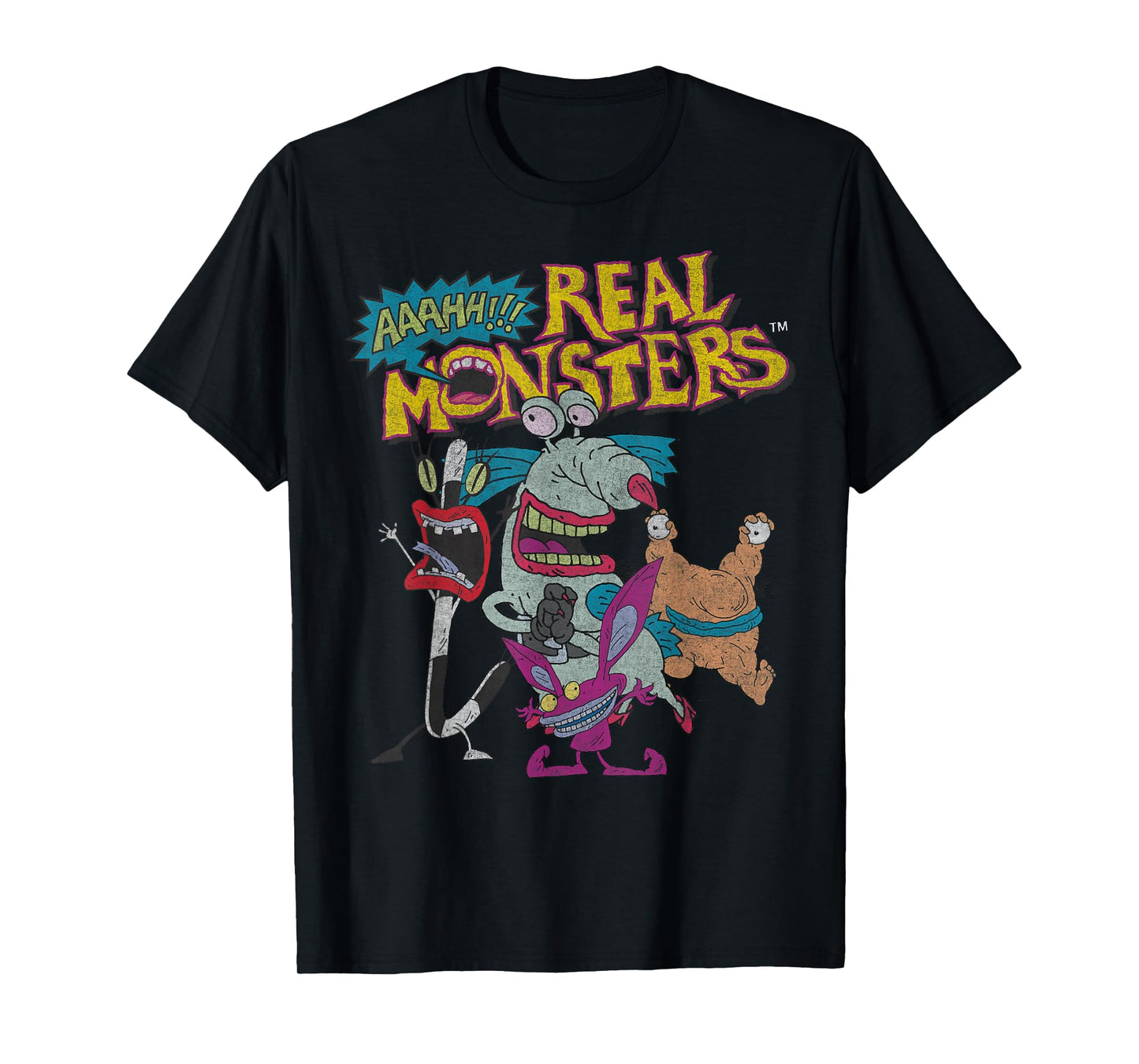 Aaahh!!! Real Monsters 90s Characters T-Shirt T-Shirt