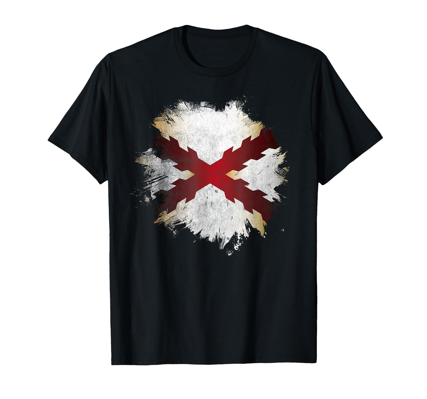 Spanish flag Tercios cross of Burgundy T-Shirt