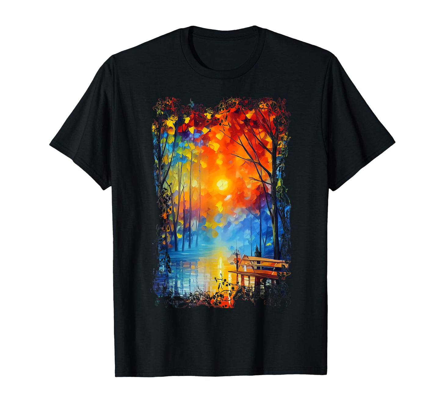 Sunset on Afremov Street T-Shirt