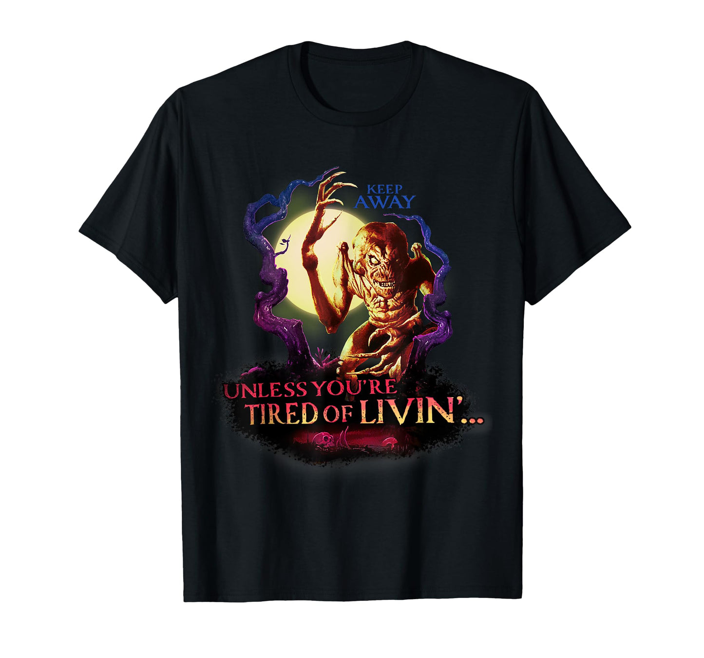 Pumpkinhead Tired of Living Silohuette T-Shirt