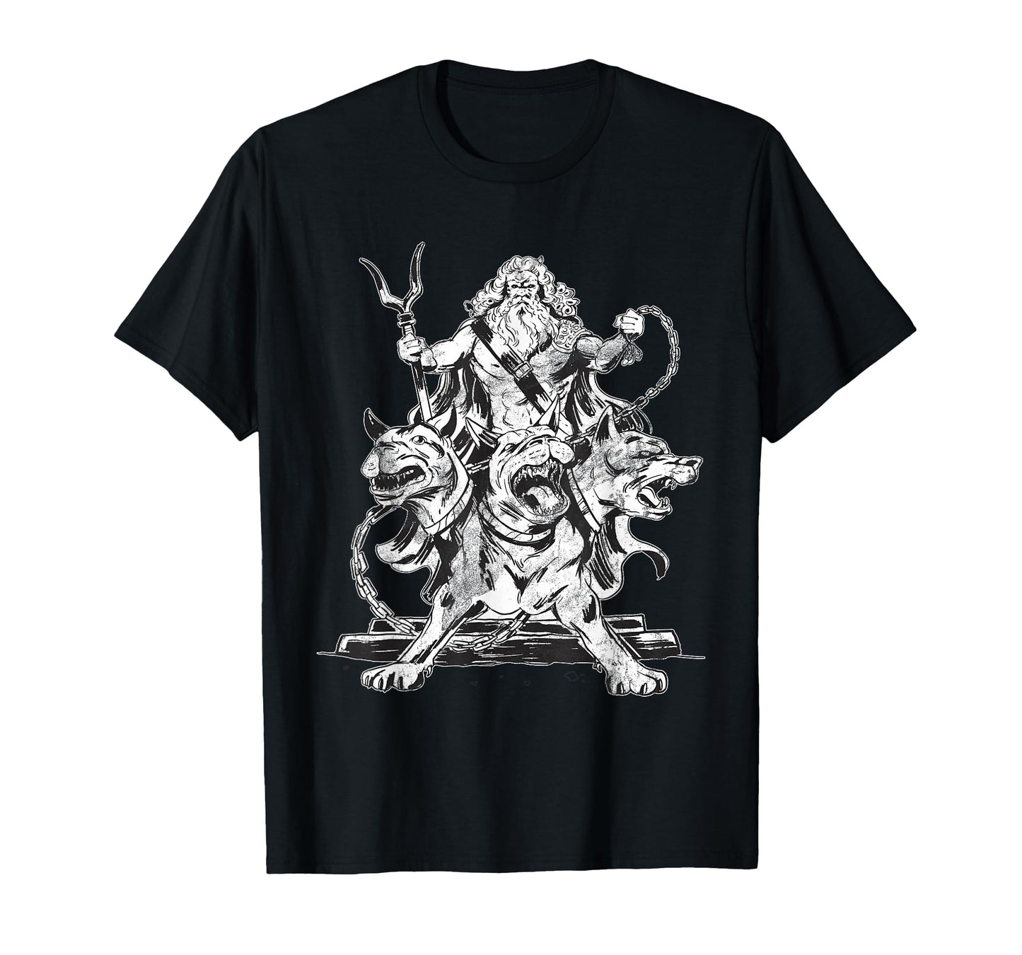 Hades Olympian God Greek Mythology Gifts Ancient Halloween T-Shirt