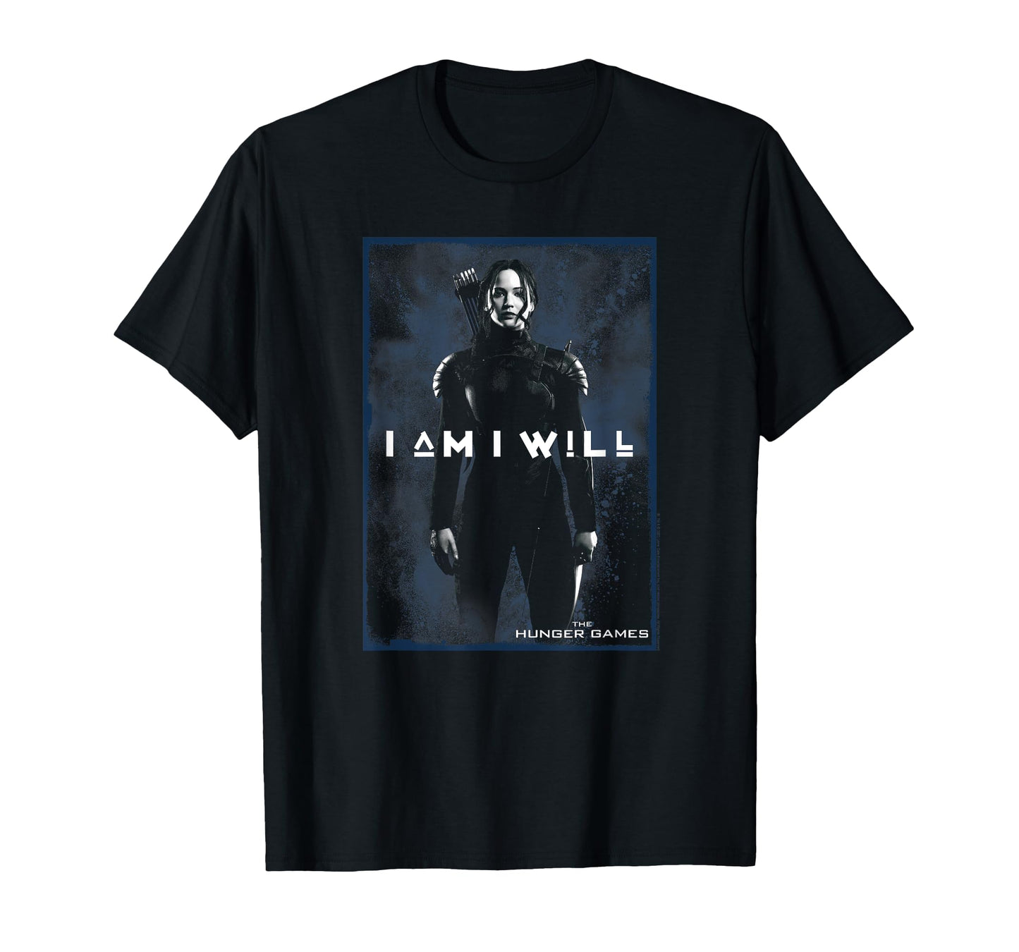 The Hunger Games I Am Will Katniss Portrait Movie T-Shirt