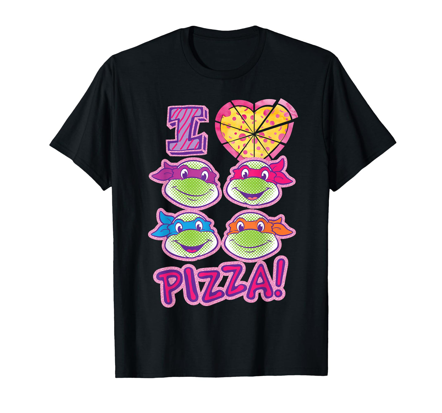 Teenage Mutant Ninja Turtles I Love Pizza T-Shirt T-Shirt