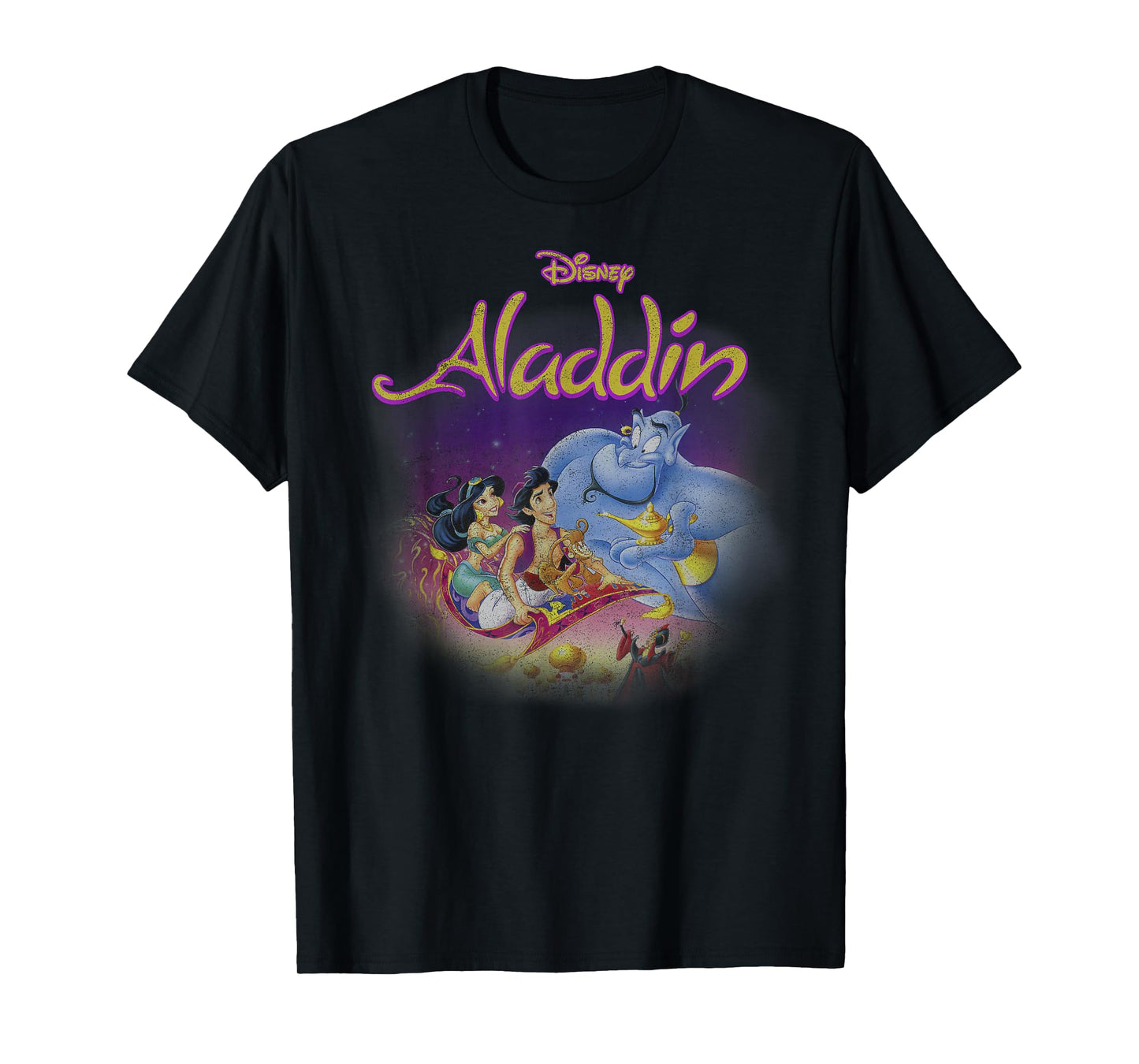Disney Aladdin Magic Carpet Movie Cast T-Shirt Small