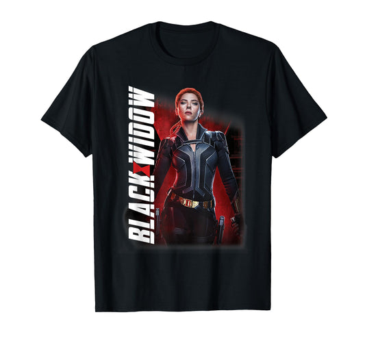 Marvel Black Widow Character Portrait T-Shirt