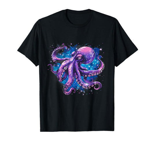 Octopus Motif Sea Ocean Octopus Ocean Sea Animal Lover T-Shirt