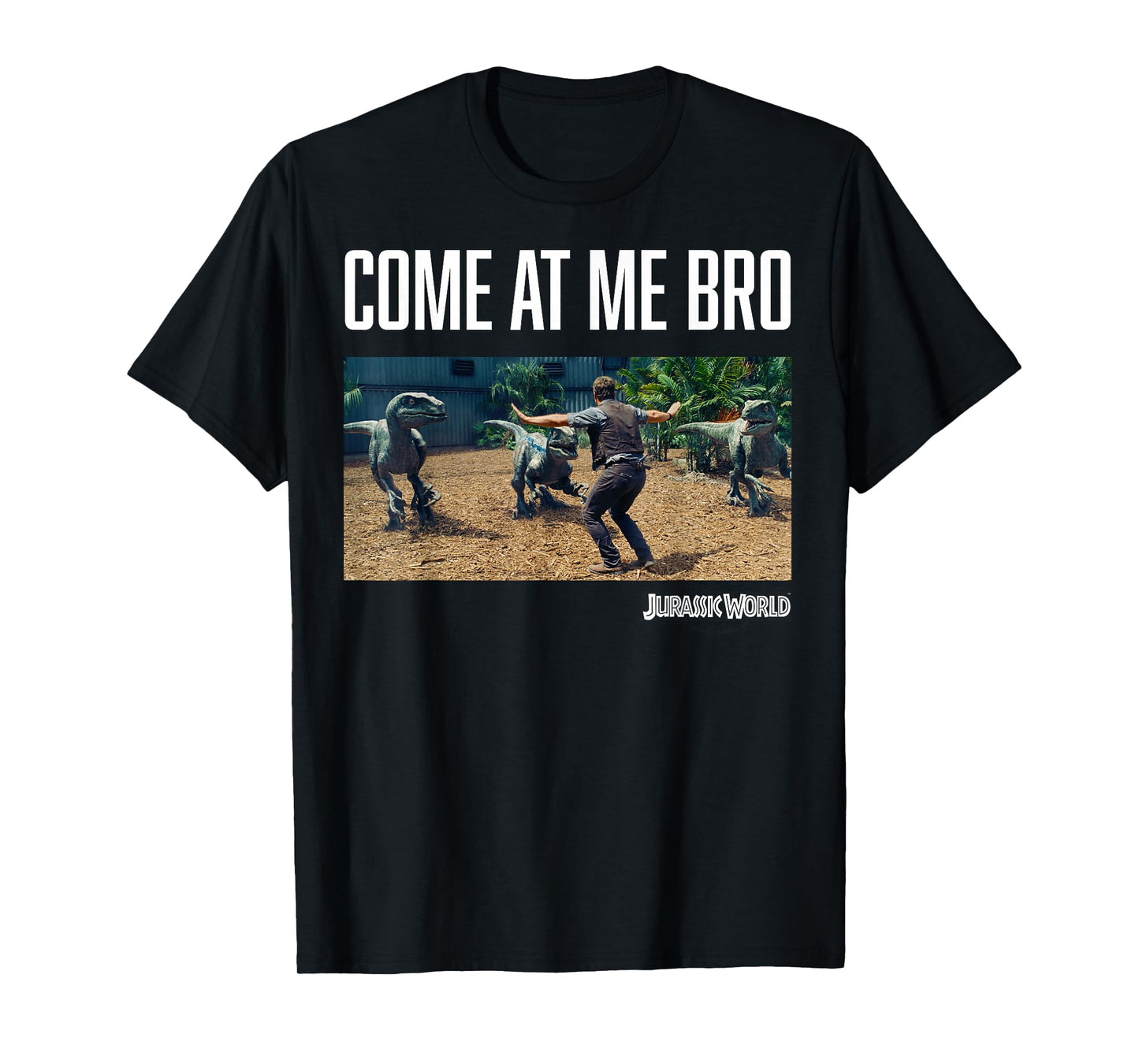 Jurassic World Come at Me Bro Movie Still Graphic T-Shirt T-Shirt