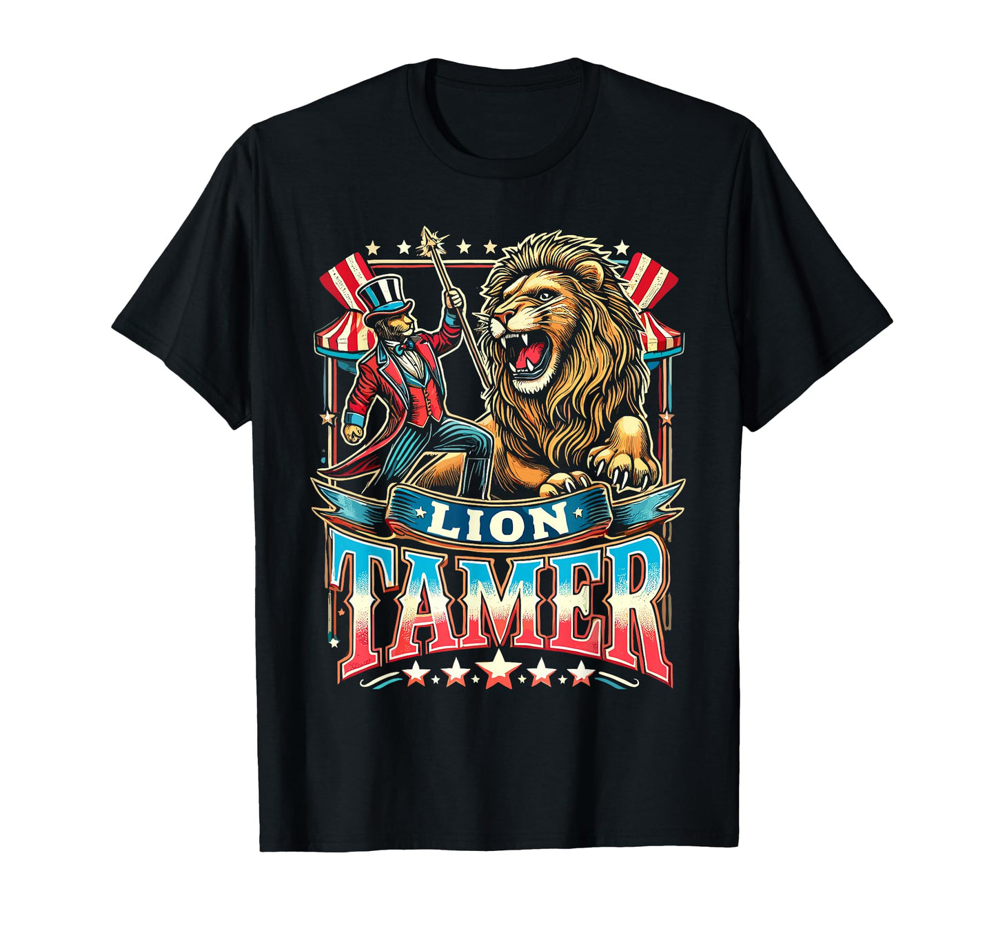 Lion Tamer Costume Ringmaster Costume Halloween T-Shirt