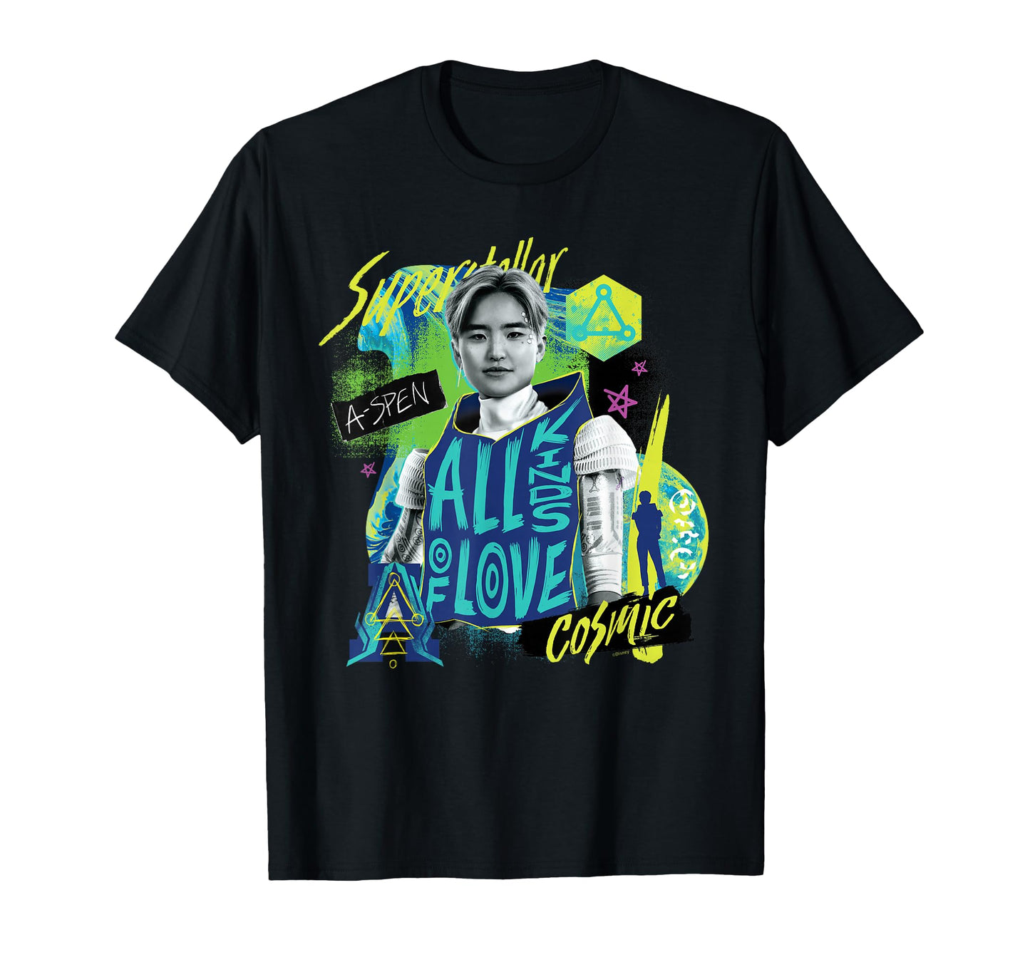 Disney Channel Zombies 3 A-Spen Alien All Kinds of Love T-Shirt
