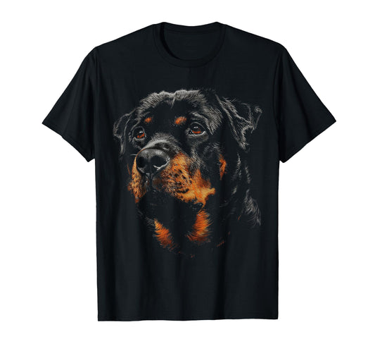 Rottweiler Dog Graphic Pet Illustration Rottweiler Men Women Kids T-Shirt