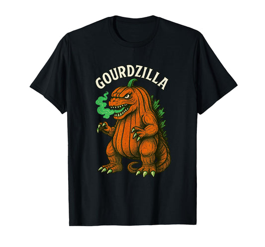 Gourdzilla Kaiju Halloween Costume Pumpkin Patch Gourd Zilla T-Shirt