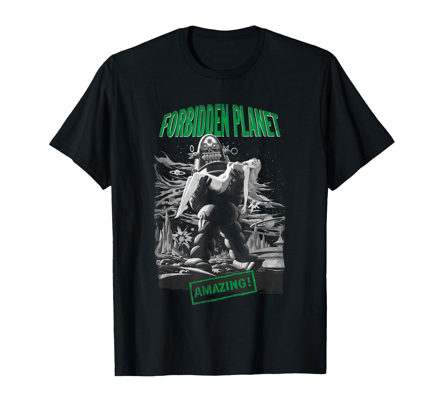 Forbidden Planet Robot Poster T-Shirt