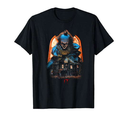 IT Pennywise Halloween Scary Poster T-Shirt