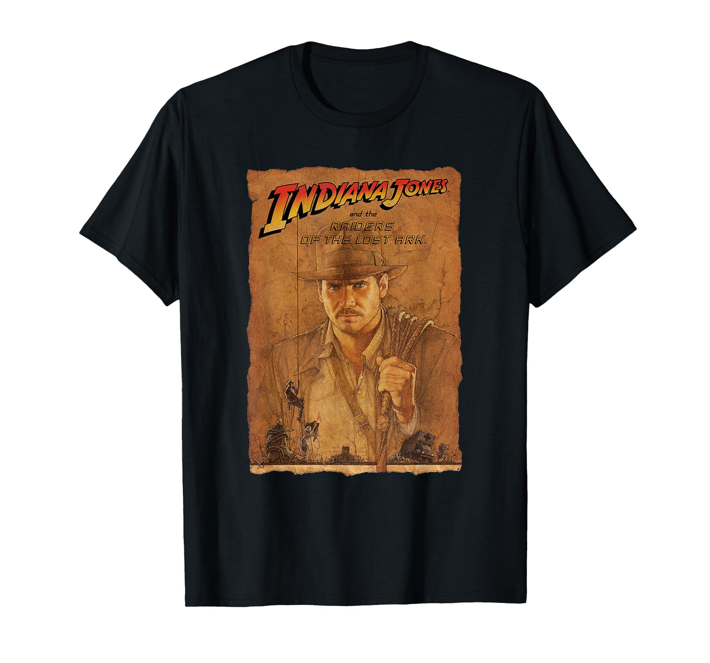 Lucasfilm Indiana Jones Raiders of The Lost Ark Poster Art T-Shirt