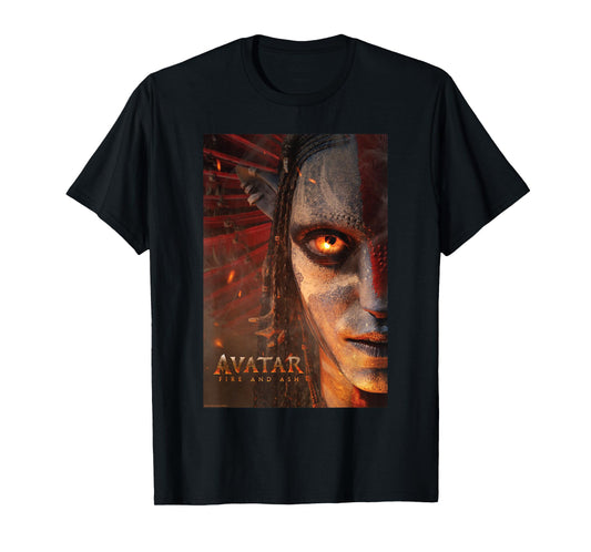 Avatar: Fire and Ash Varang Official Movie Theatrical Poster T-Shirt