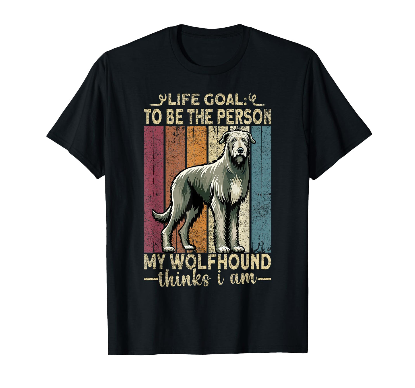 Irish Dog Adoption Pet Accessories Irish Wolfhound T-Shirt